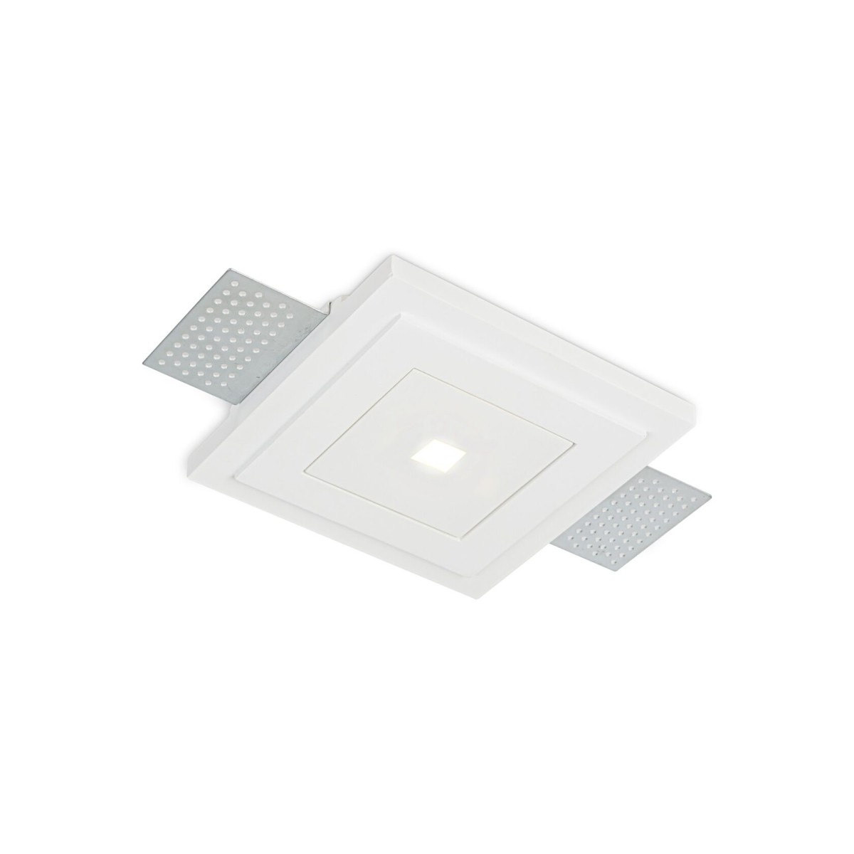 Светильник встраиваемый Ideal Lux Zephyr FI D14 3000К LED Белый гипс 331225