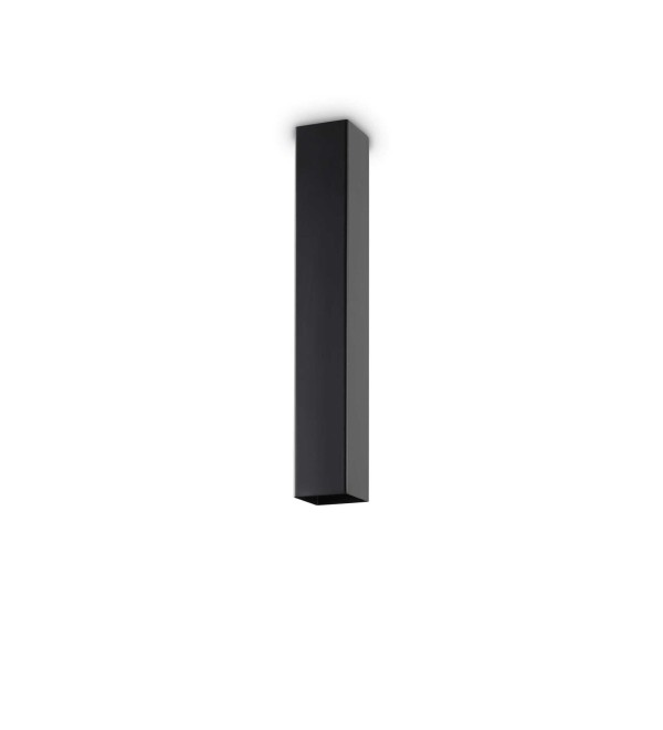 Светильник потолочный Ideal Lux Look PL1 Square D60 H400 Черный GU10 233826