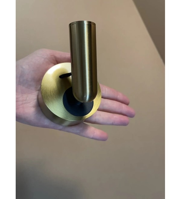 Светильник настенный Ideal Lux Bean AP Round Латунь 3000К 260624