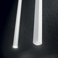 Светильник подвесной Ideal Lux Look LED SP01 Square D3.0 H040 On-Off 3000K Белый LED 194189