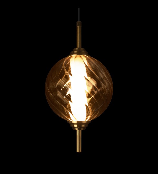 Подвесной светильник LOFT IT Helix 10421/B Amber