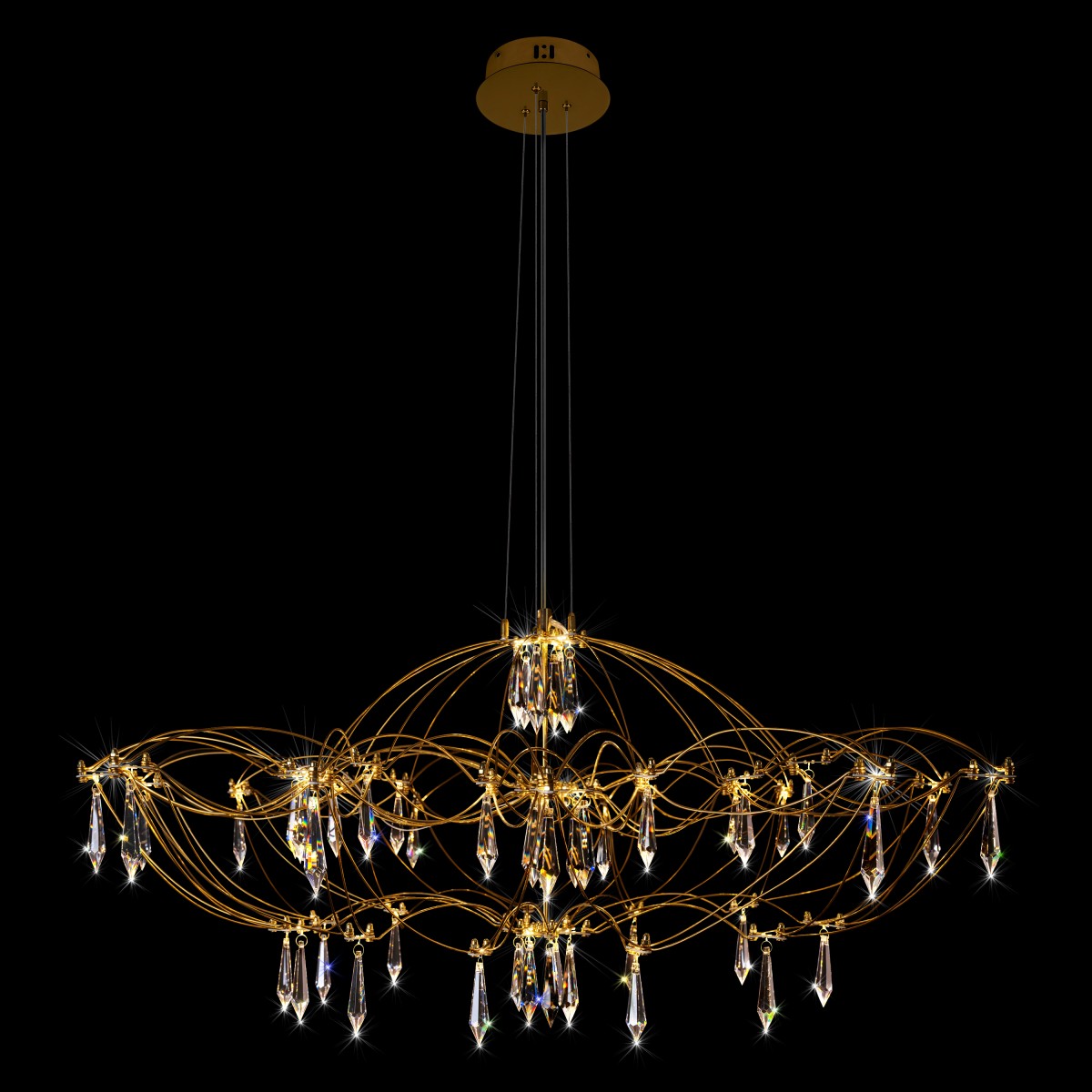Подвесной светильник LOFT IT Mira 10586/900 Gold Asfour
