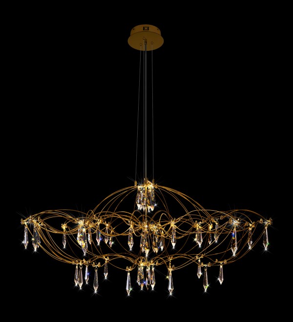 Подвесной светильник LOFT IT Mira 10586/900 Gold Asfour