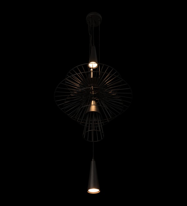 Подвесной светильник LOFT IT Star 10141/400 Black