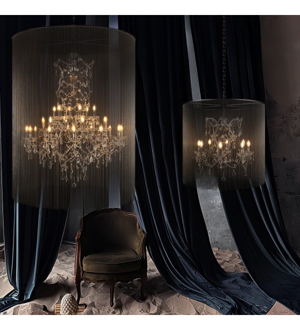 Торшер LOFT IT Vaille Crystal 10450F