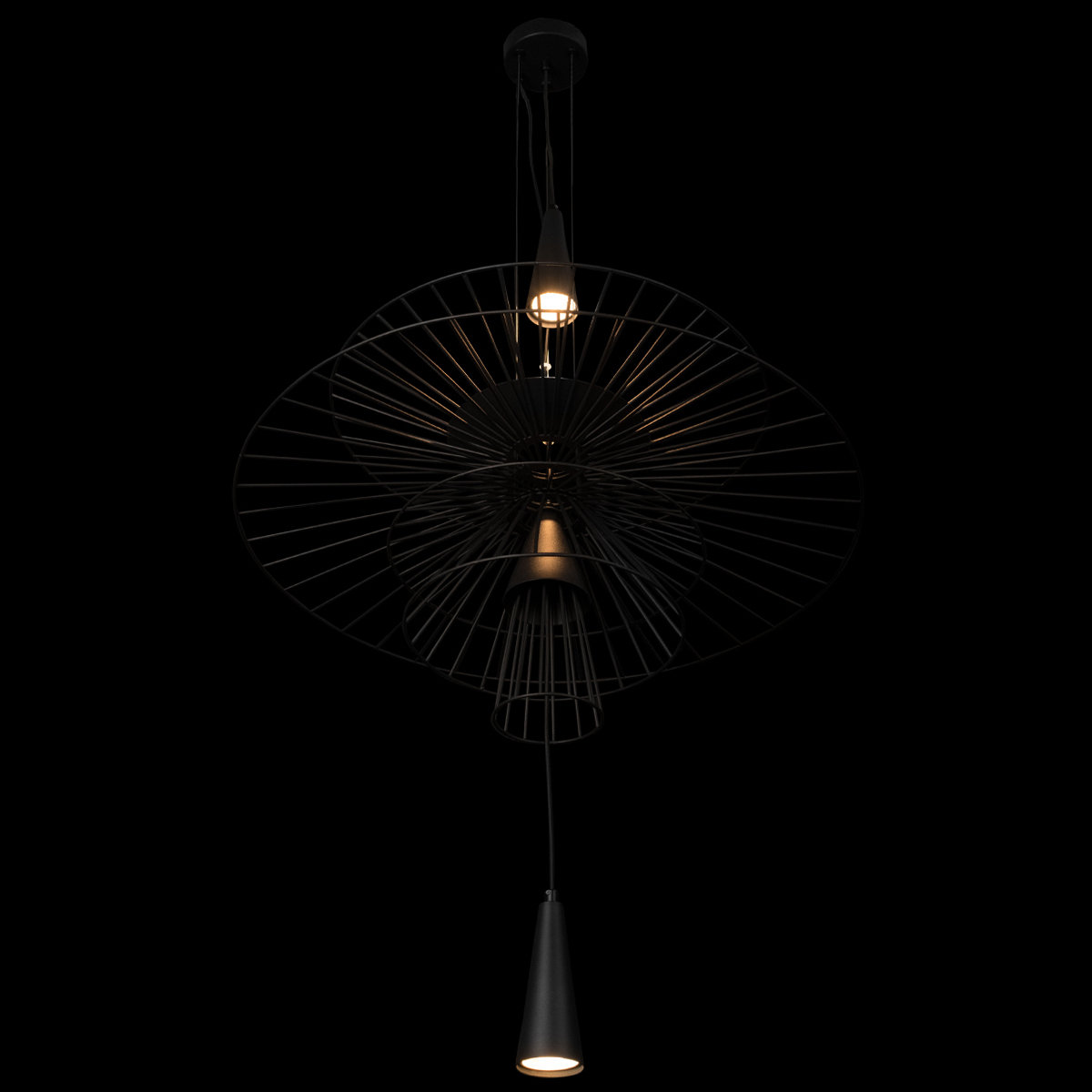 Подвесной светильник LOFT IT Star 10141/600 Black