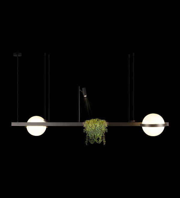 Подвесной светильник LOFT IT Jardin 10121/D Dark grey