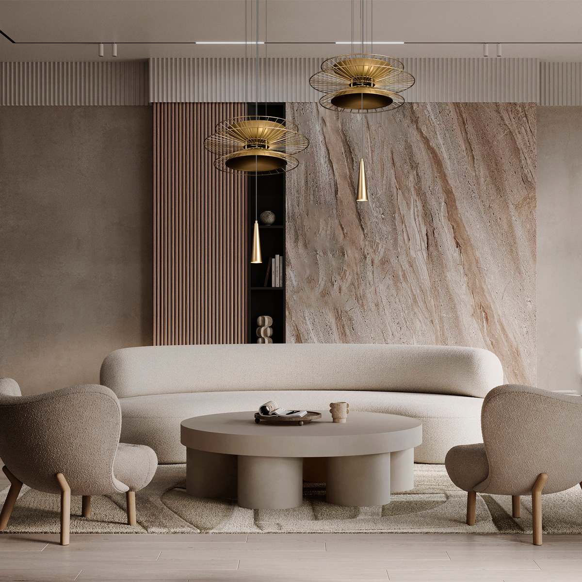 Подвесной светильник LOFT IT Star 10141B/400 Gold