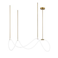 Подвесной светильник LOFT IT Thread 10388P/C Brass