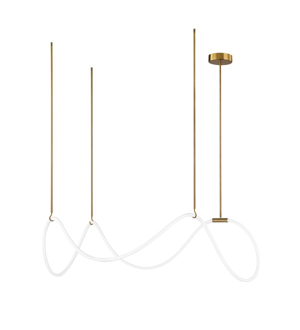 Подвесной светильник LOFT IT Thread 10388P/C Brass