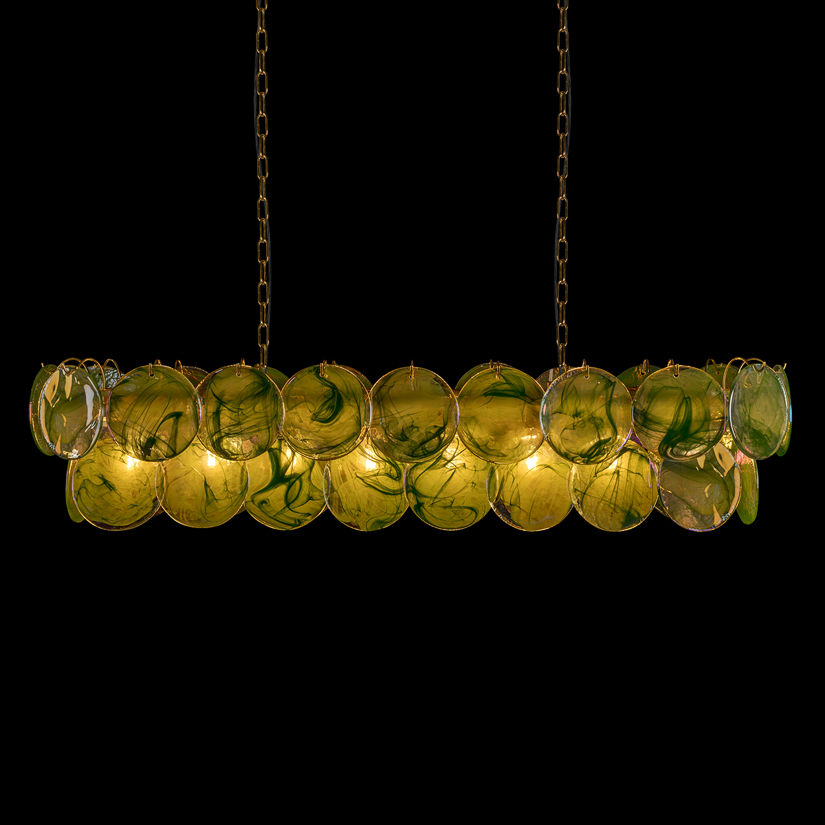 Подвесная люстра LOFT IT Lolly 10492/1200R Green