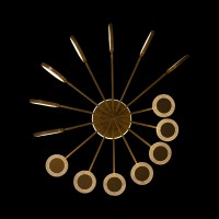 Потолочный светильник LOFT IT Megan 10164L Gold