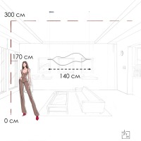 Подвесной светильник LOFT IT Tape Light 10403/1400 SN