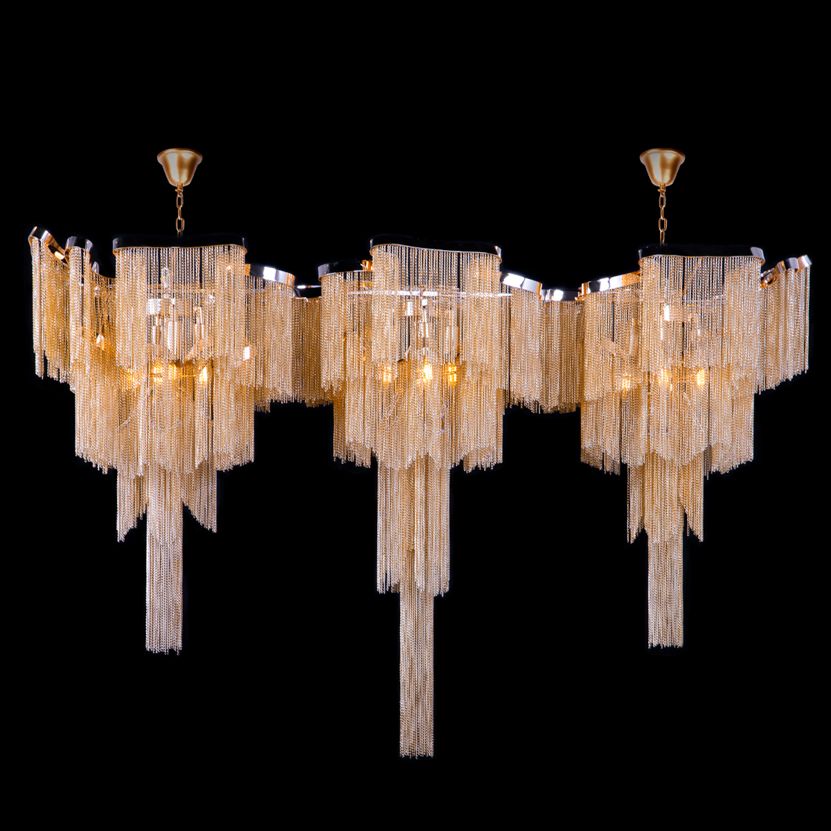 Подвесной светильник LOFT IT Stream 10208/1400R Gold