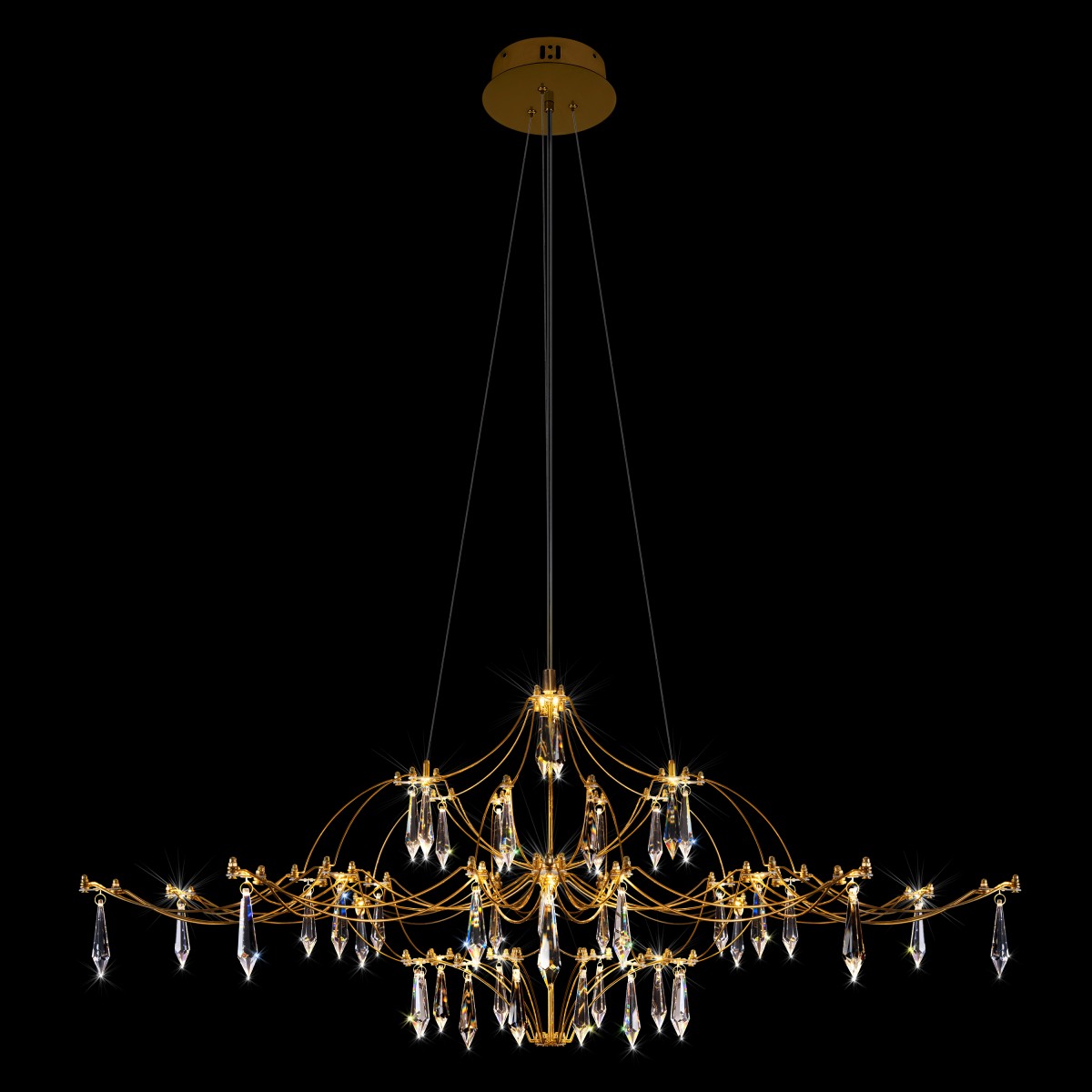 Подвесной светильник LOFT IT Mira 10587/1000 Gold Asfour
