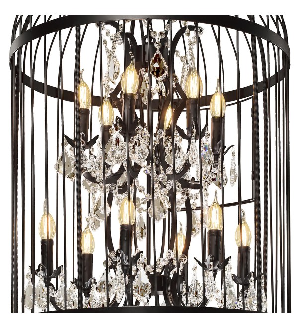 Подвесная люстра LOFT IT Vintage birdcage LOFT1891/12