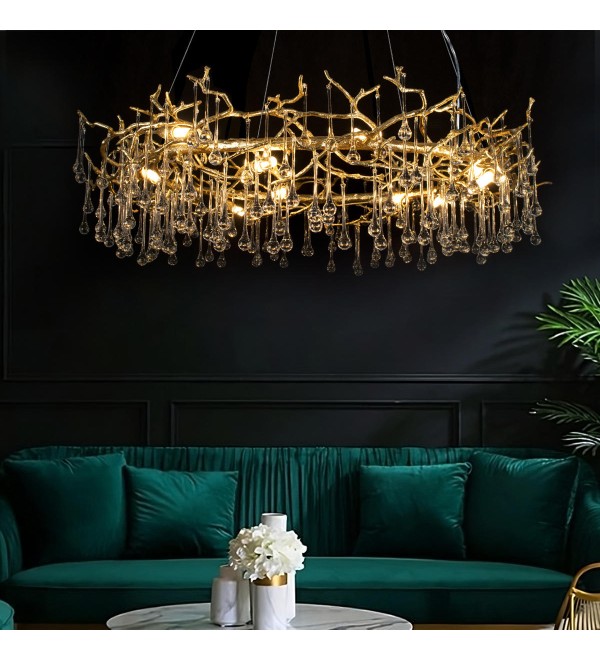 Подвесная люстра LOFT IT Bijout 10068/1000 GD