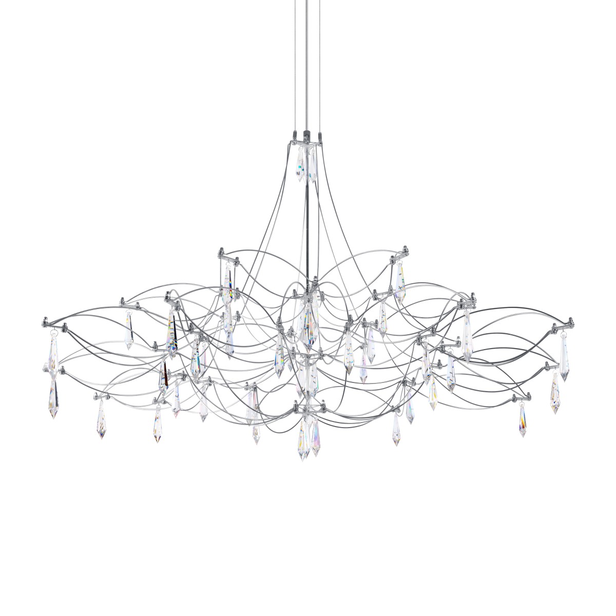 Подвесной светильник LOFT IT Mira 10590/1000 Silver Asfour