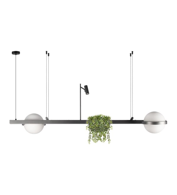 Подвесной светильник LOFT IT Jardin 10121/D Dark grey