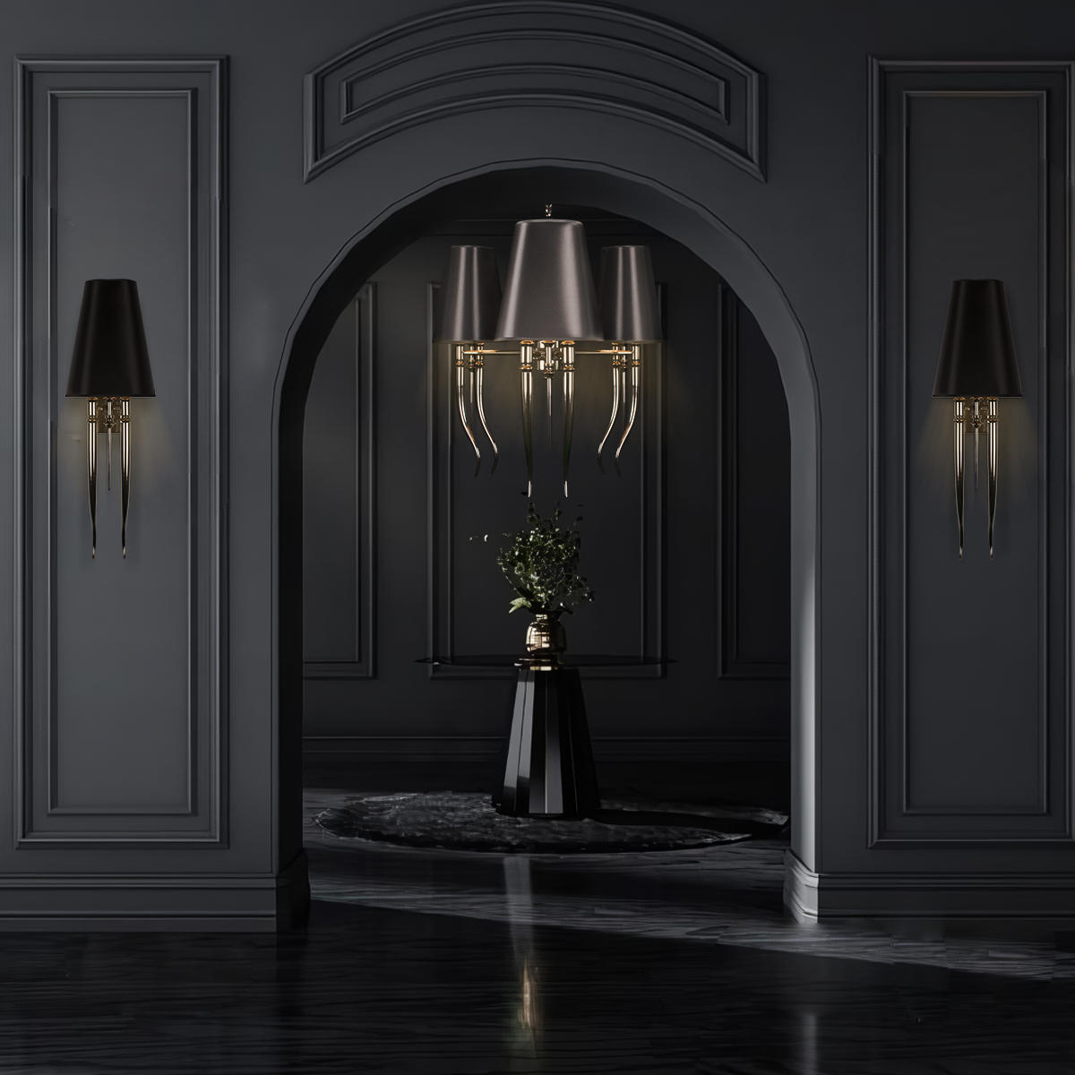 Настенный светильник LOFT IT Brunilde 10207W/L Black