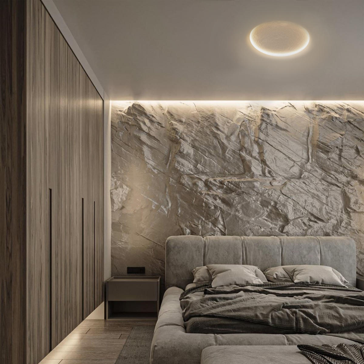 Гипсовый встраиваемый светильник под покраску LOFT IT Galaxy 10354/300
