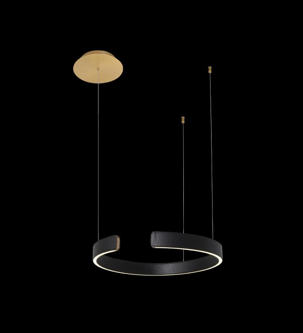 Подвесной светильник LOFT IT Ring 10025/400 Black