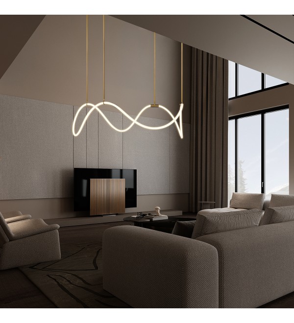 Подвесной светильник LOFT IT Thread 10388P/C Brass