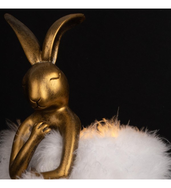 Настольная лампа LOFT IT Lapine 10315/B White fluff