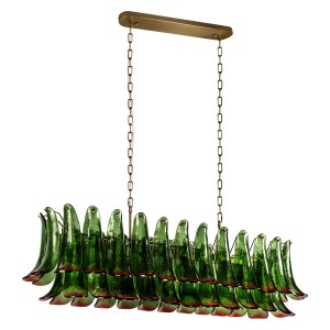 Подвесная люстра LOFT IT Lilou 10600/1200R Green red
