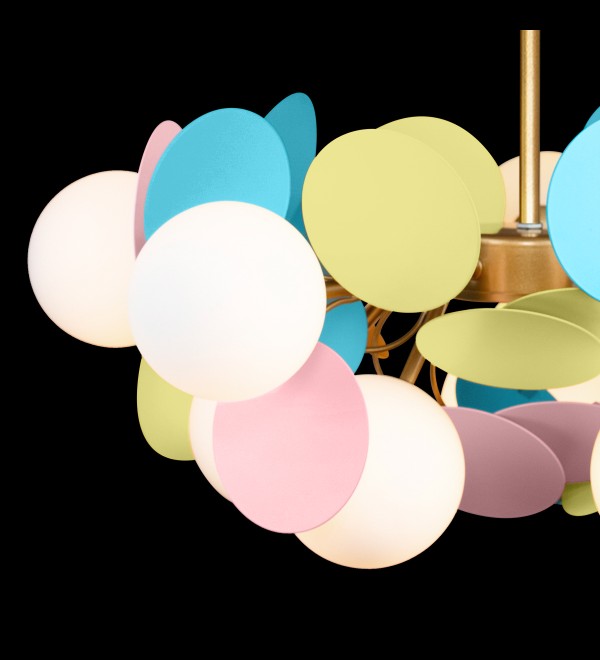 Люстра на штанге LOFT IT Matisse 10008/10 mult