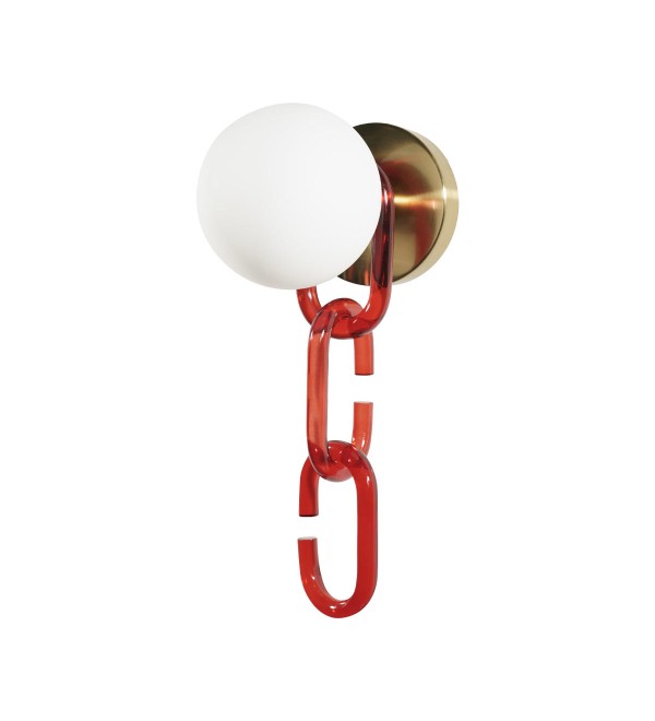 Бра LOFT IT Chain 10128W Red