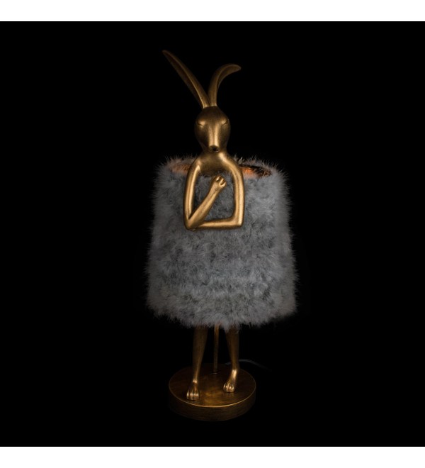 Настольная лампа LOFT IT Lapine 10315/B Grey fluff