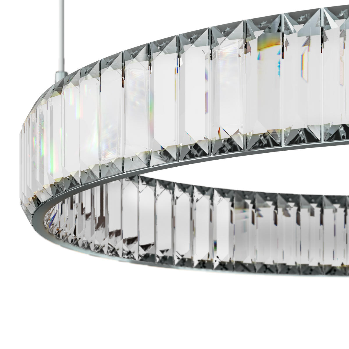 Подвесной светильник LOFT IT Crystal ring 10135/1000 Chrome