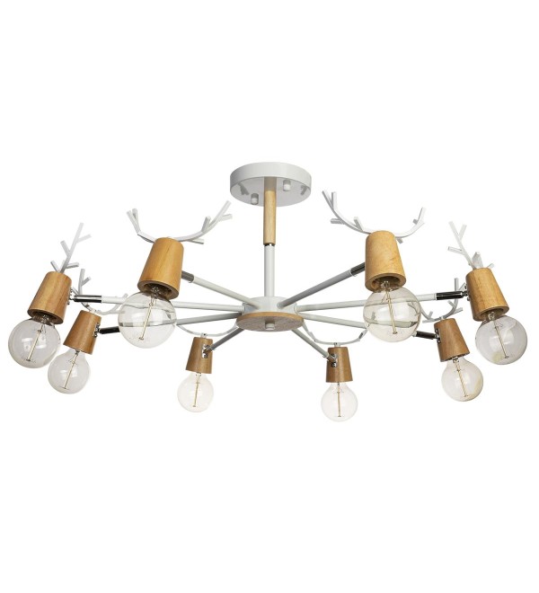 Люстра на штанге LOFT IT Sven 10024/8 White