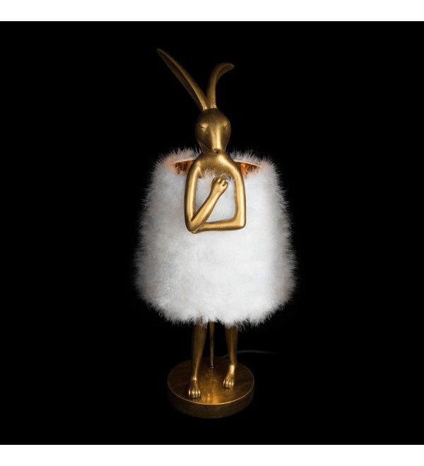 Настольная лампа LOFT IT Lapine 10315/B White fluff