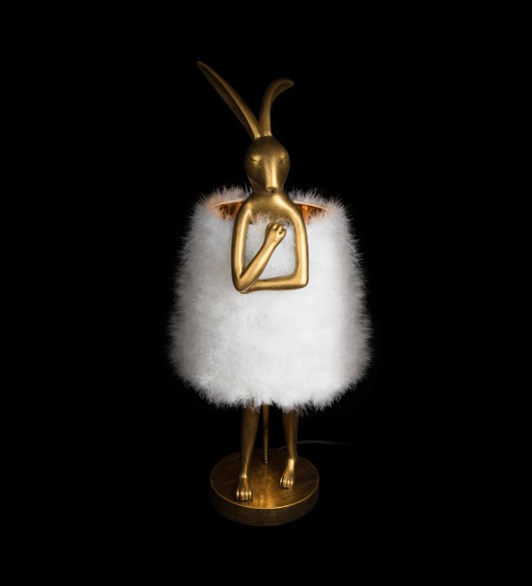 Настольная лампа LOFT IT Lapine 10315/B White fluff