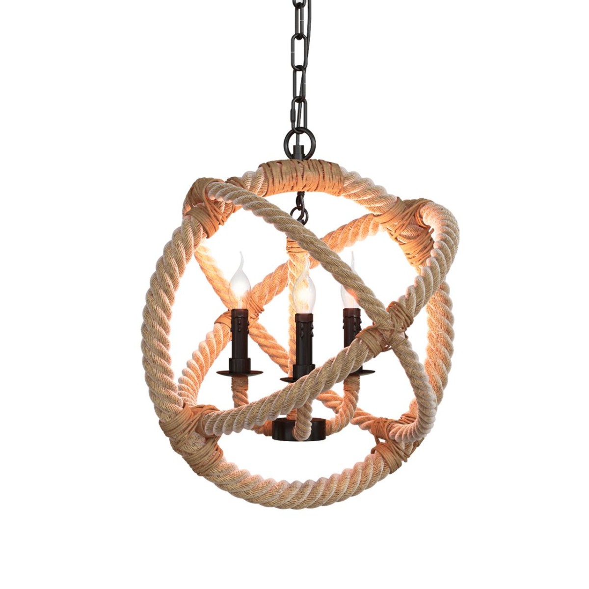 Подвесная люстра LOFT IT Rope LOFT1194-3