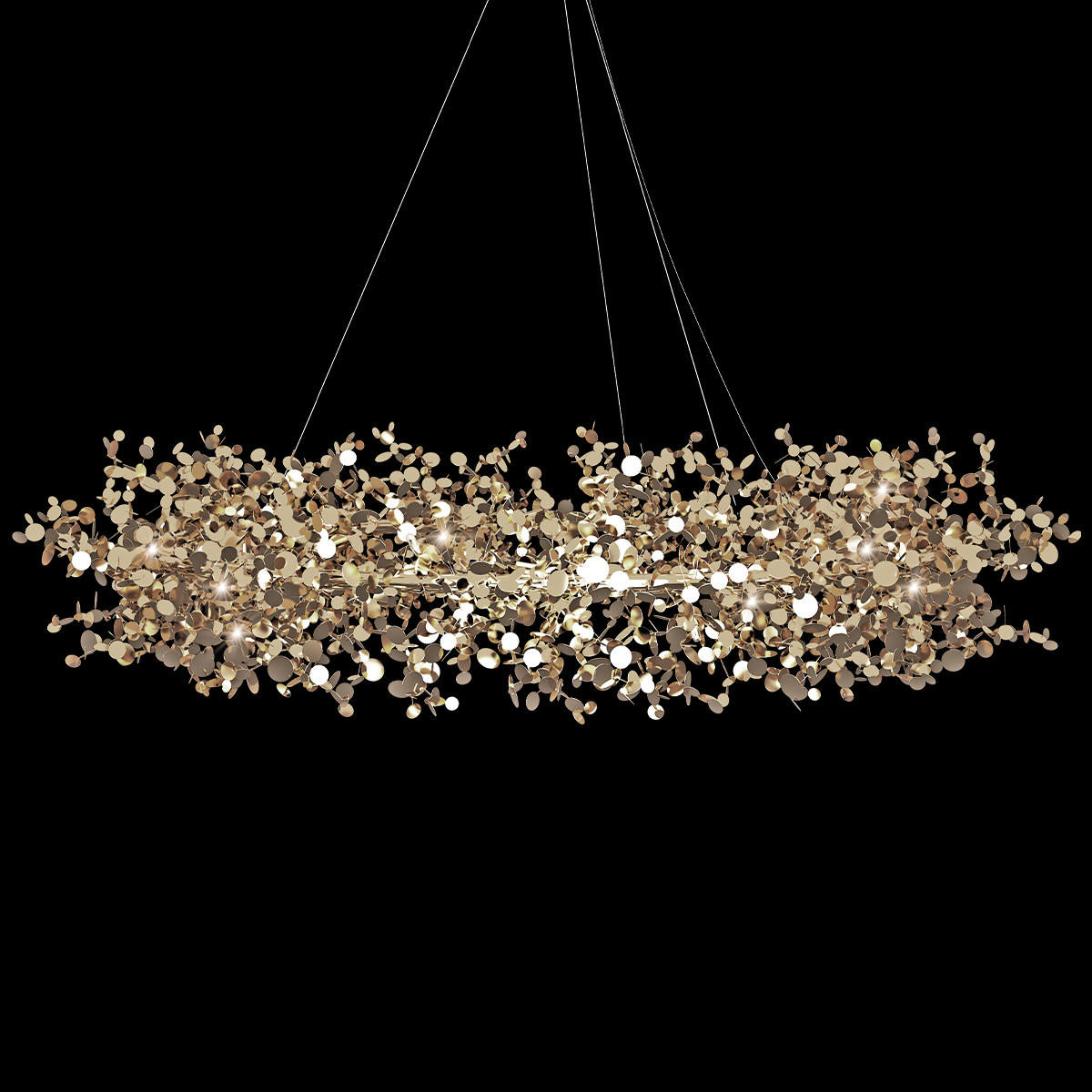 Подвесная люстра LOFT IT Spark 10101/1000 Gold