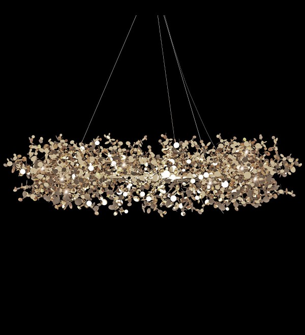 Подвесная люстра LOFT IT Spark 10101/1000 Gold