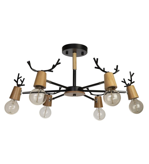 Люстра на штанге LOFT IT Sven 10024/6 Black
