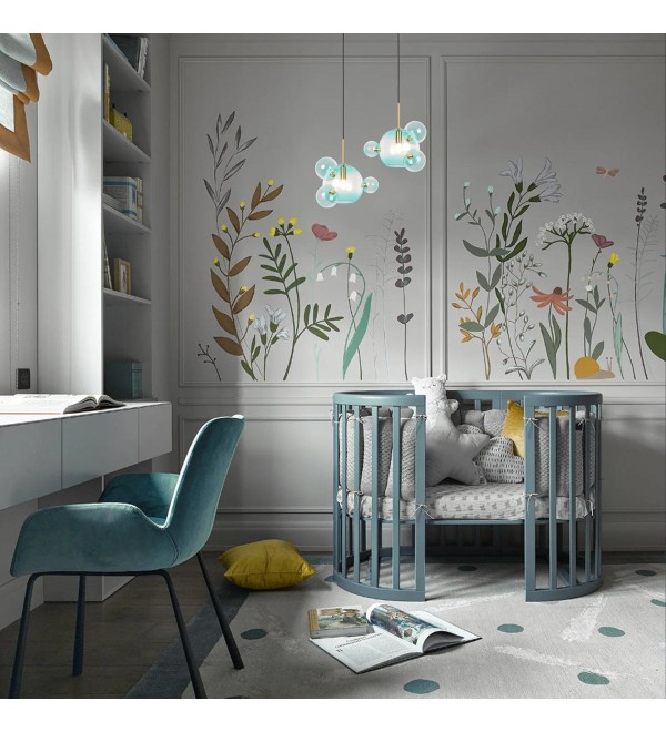 Подвесной светильник LOFT IT Bolle 2027-P6 Blue mini