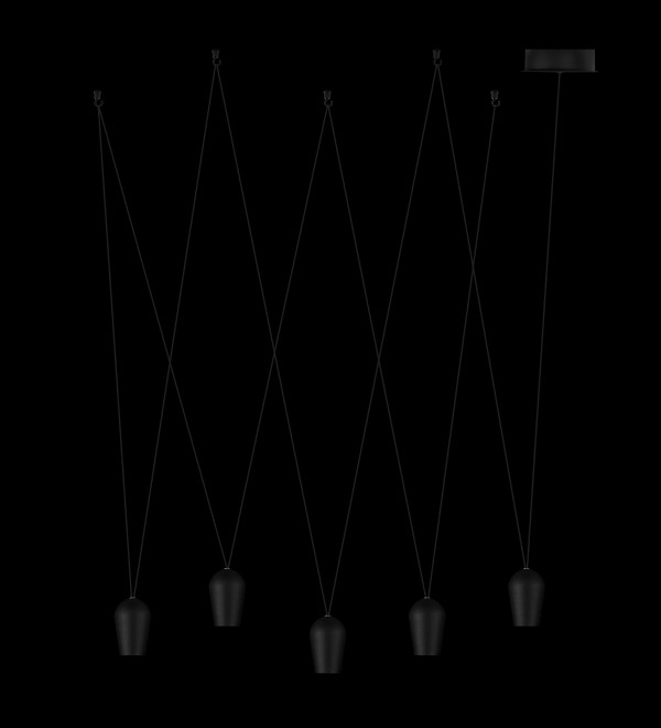 Подвесной светильник LOFT IT Blackout 10357/5