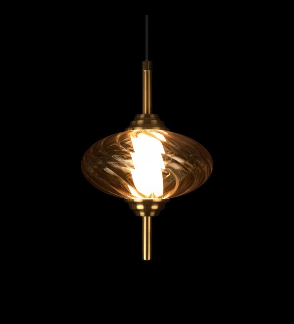 Подвесной светильник LOFT IT Helix 10421/C Amber
