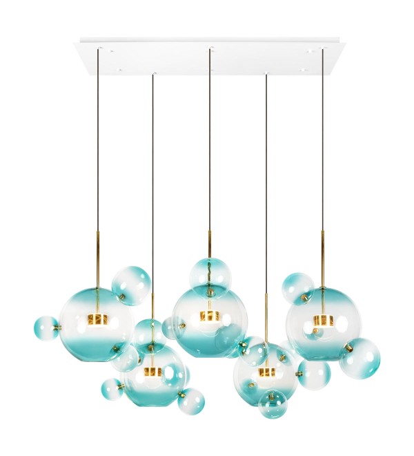 Подвесной светильник LOFT IT Bolle 2027-S5 Blue