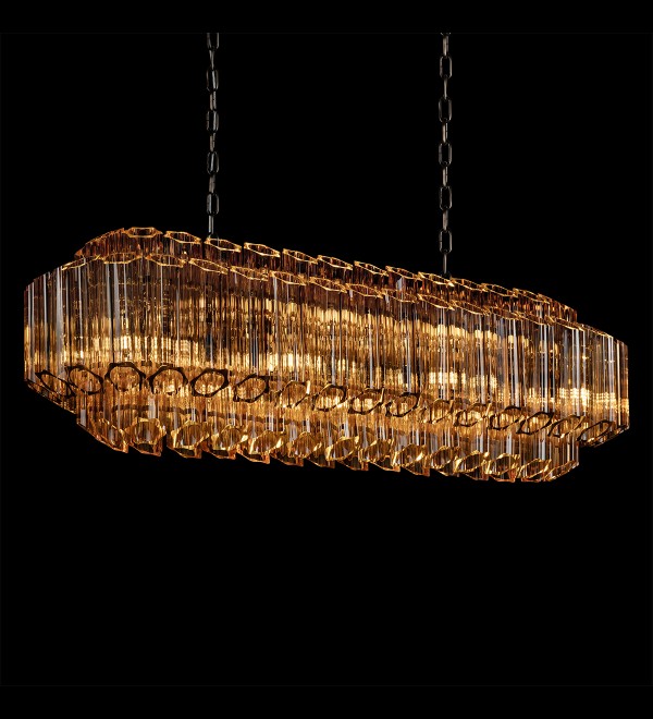 Подвесная люстра LOFT IT Celebration 10579/1000R Amber