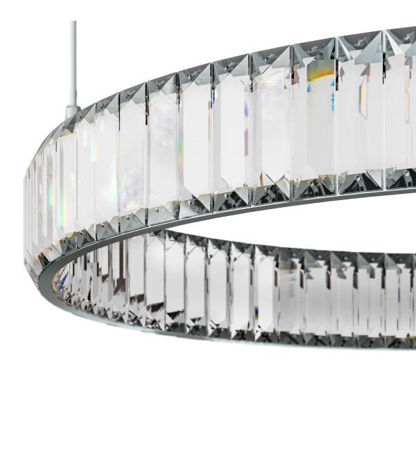 Подвесной светильник LOFT IT Crystal ring 10135/600 Chrome