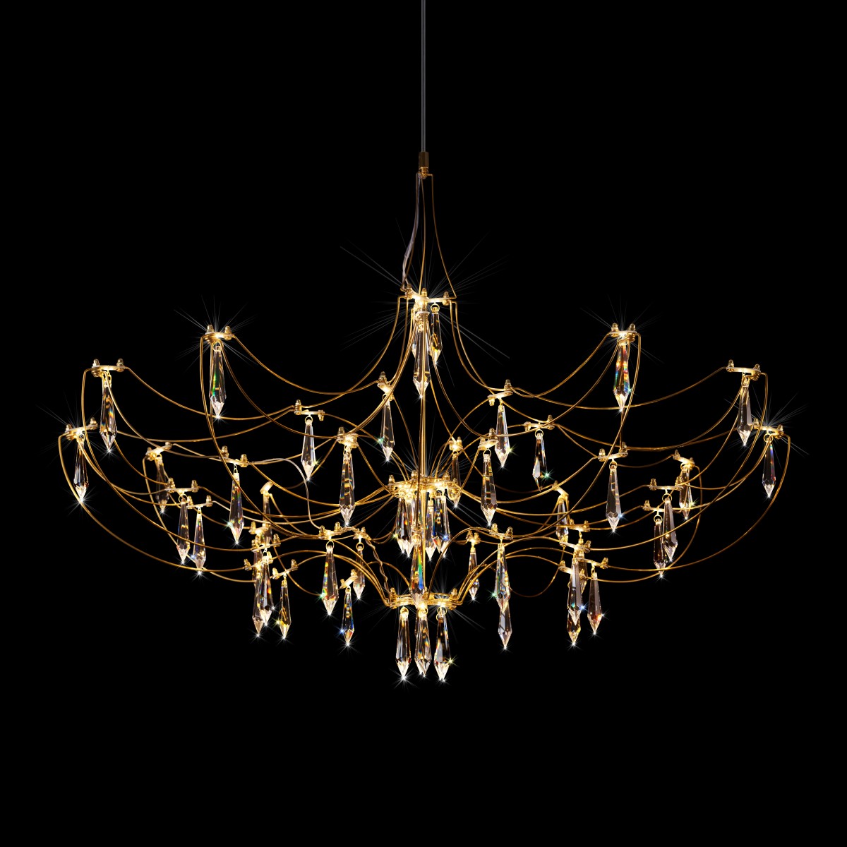 Подвесной светильник LOFT IT Mira 10589/900 Gold Asfour