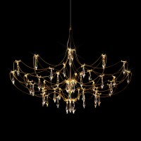 Подвесной светильник LOFT IT Mira 10589/900 Gold Asfour