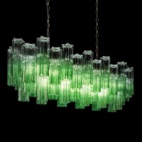 Подвесной светильник LOFT IT Murano 10580/1000R Clear green
