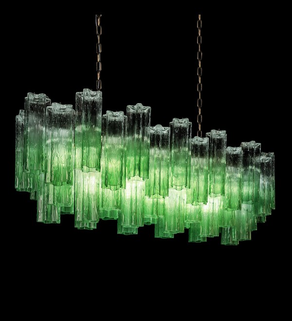 Подвесной светильник LOFT IT Murano 10580/1000R Clear green